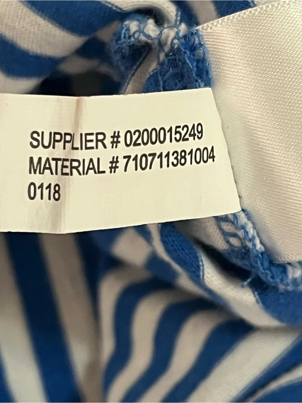 Polo by Ralph Lauren Large Men's Blue and White Stripe Polo Shirt